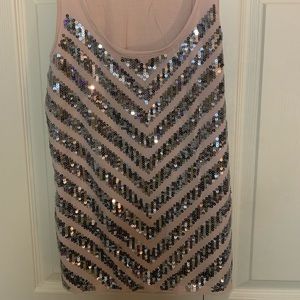 Express women’s XS sequined tank